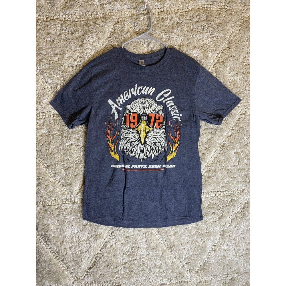 American Classic Eagle 1972 T-Shirt Mens Size Large Gun Show Graphic Tee